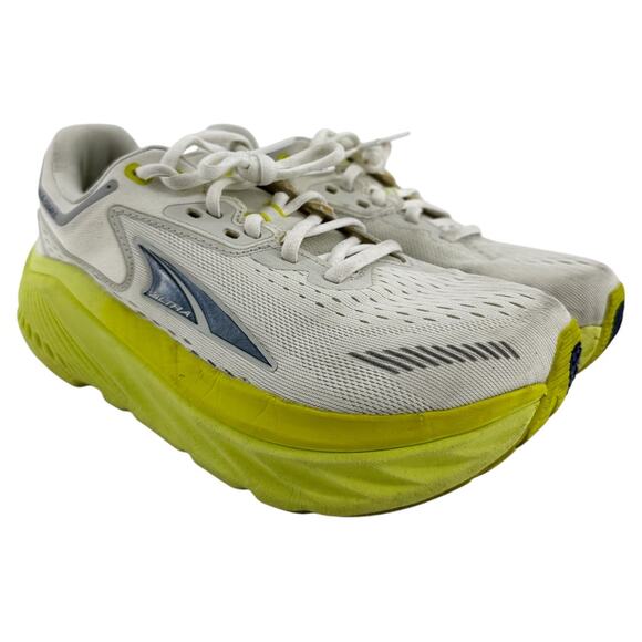 Altra Via Olympus Road Running Shoes Zero Drop EGO MAX White Yellow 6.5 - Picture 1 of 6